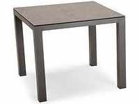 Alu-Tisch quadratisch anthrazit Schwarz, Modern & puristisch im Design: Vielseitige