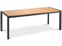 Best Tisch 'Paros' anthrazit B 160 Schwarz, Modern & puristisch im Design: Edle
