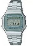 Casio Unisexuhr Vintage Iconic A168WA-3AYES - silber