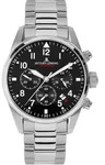 Jacques Lemans Chronograph Barcelona 42-2C - silber