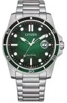 Citizen Herrenuhr Sport AW1811-82X - silber