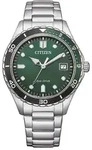 Citizen Herrenuhr Sport AW1828-80X - silber