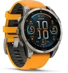 Garmin Smartwatch Fenix 8 - 47 mm AMOLED Sapphire Graphit Titanium Titan 010-02904-11