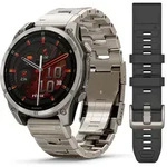 Garmin Smartwatch Fenix 8 - 47 mm AMOLED Sapphire Graphit Titanium Titan 010-02904-40