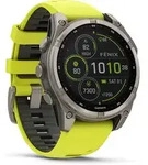 Garmin Smartwatch Fenix 8 - 47 mm Solar Sapphire Graphit Titanium Titan 010-02906-21