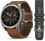 Garmin Smartwatch Fenix 8 - 51 mm AMOLED Sapphire Graphit Carbongrau Titan