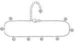 Ca&iuml; Fu&szlig;kette 358200024-25 - silber