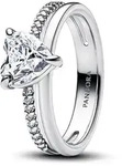 Pandora Damenring Classic Stone 193100C01-50