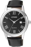 Citizen Herrenuhr Leder Sport Eco Drive AW1231-07E