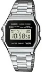 Casio Unisexuhr Vintage A158WEA-1EF - silber