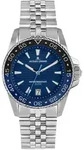 Jacques Lemans Herrenuhr Liverpool Diver 1-2205I - silber