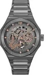 Hugo Herrenuhr #Grail Skeleton 1530378 - anthrazit