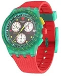 Swatch Unisexuhr 2509 SWATCH NEON SUSG409 - gr&uuml;n