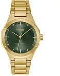 Hugo Herrenuhr #LIT 1530449 - gold
