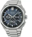 Seiko Herrenuhr Dual Time HAB001J1 - silber
