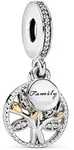 Pandora Charm Moments Sparkling Family Tree 791728CZ - bicolor