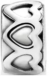 Pandora Charm Moments Gereihte Herzen Clip 791978 - silber