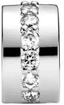 Pandora Charm Timeless Klare Funkelnde Linie Clip 791972CZ - silber