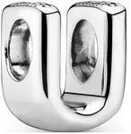 Pandora Charm Moments Buchstabe U 797475 - silber