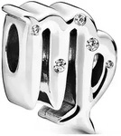Pandora Charm Moments Funkelnde Jungfrau Sternzeichen 798417C01 - silber