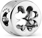 Pandora Charm Moments Gl&uuml;ck und Mut Vierbl&auml;ttriges Kleeblatt 797868 - silber