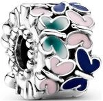 Pandora Charm Moments Schmetterlinge Clip 797863ENMX - silber
