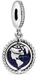 Pandora Anh&auml;nger Moments Drehender Globusr 798021CZ - silber
