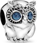 Pandora Charm Moments Funkelnde Eule 798397NBCB - silber