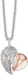 Engelsrufer Kette ERN-LILHEARTWING-BI - bicolor