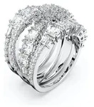 Swarovski Damenring Hyperbola Spin 5580952