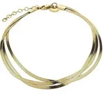 Liebeskind Fu&szlig;kette LJ-0723-A-27 - gelbgold