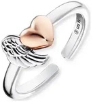 Engelsrufer Damenring ERR-WINGHEART-BICOR