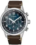 Citizen Chronograph Eco Drive Leder CA4420-13L