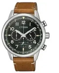 Citizen Chronograph Eco Drive Leder CA4420-21X