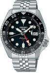 Seiko Herrenuhr GMT SSK001K1 - silber