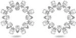 Swarovski Ohrstecker Matrix Pear 5601509 - silber
