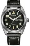 Citizen Herrenuhr Super Titanium BM8560-29EE - silber