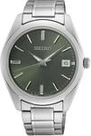 Seiko Herrenuhr Quarz SUR527P1 - silber