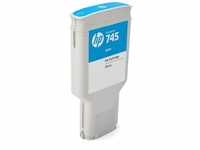 HP Tinte Nr. 745 Cyan, 300 ml - HP Power Services Partner
