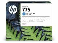 HP Tinte Nr. 775 Cyan, 500 ml - HP Power Services Partner
