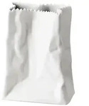 Rosenthal - T&uuml;tenvase, 14 cm, wei&szlig;-matt poliert