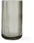 Lyngby Porcel&aelig;n - Glasvase, H 31 cm, smoke
