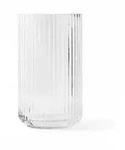 Lyngby Porcel&aelig;n - Glasvase H 20 cm, transparent