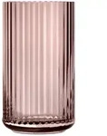 Lyngby Porcel&aelig;n - Glasvase, H 25 cm, burgundy