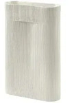 Muuto - Ridge Bodenvase H 48,5 cm, off-white