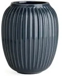 K&auml;hler Design - Hammersh&oslash;i Vase, H 21 cm / anthrazit