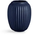 K&auml;hler Design - Hammersh&oslash;i Vase, H 21 cm / indigo
