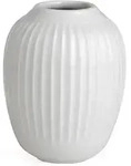 K&auml;hler Design - Hammersh&oslash;i Vase, H 10,5 cm / wei&szlig;