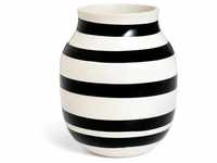 Kähler Design - Omaggio Vase H 20 cm, schwarz