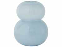 OYOY - Lasi Vase small, H 23 cm, ice blue